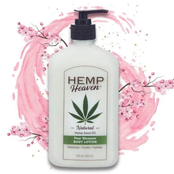 Hemp Heaven Pear Blossom Body Lotion - Picture 1 of 8